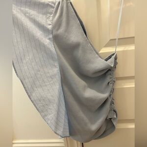 Anthropologie Light Blue Midi Skirt